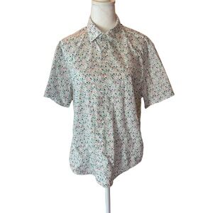 Bonobos Mens Button Up Shirt Size M Multicolor Floral Athletic Fit Collared
